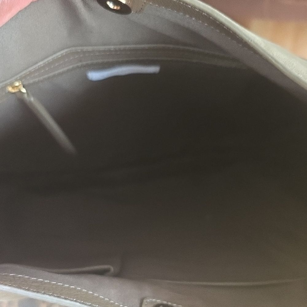 Slouchy Leather Knotted Circle Bag - Picture 4 of 6